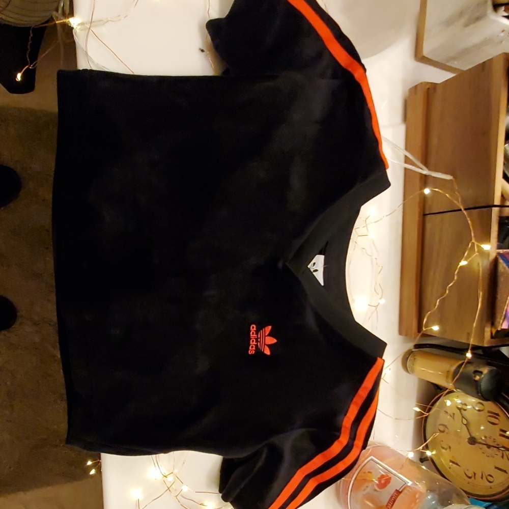Brand new no tags Adidas suede crop top